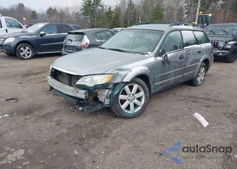 2008 Subaru Outback 2.5I/2.5I L.l. Bean Edition from USA, damaged, VIN 4S4BP61C087336326